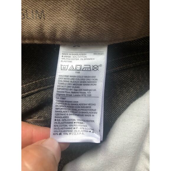 Banana Republic Men The Traveler Slim Beige Cotton Jeans Size 32x30 - Picture 5 of 9